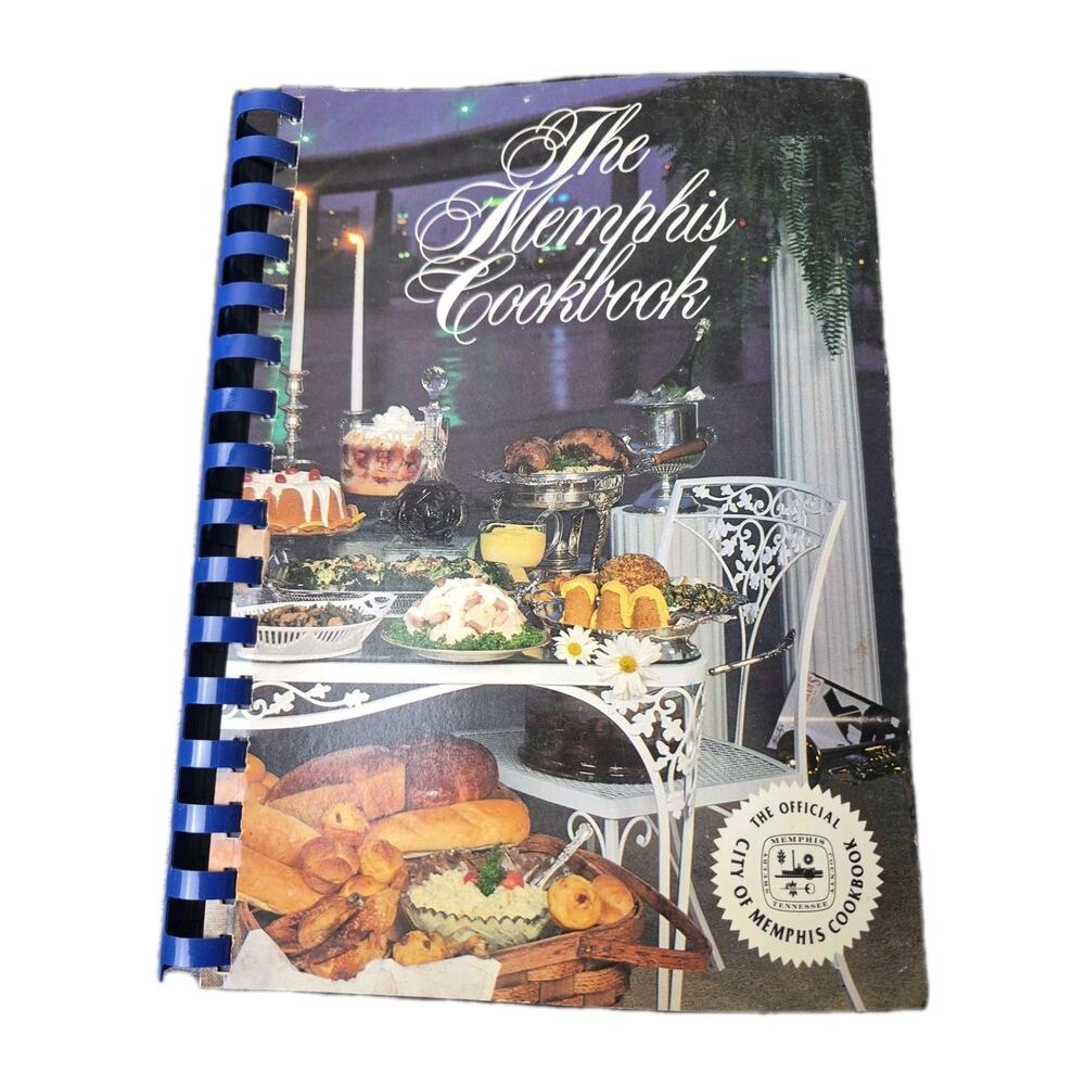 The Memphis Cookbook By Junior League Recipes Spiral Bound 1992 40th Anniversary